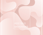 Abstract Rose Gold Background Vector