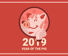 Chinese New Year Pig