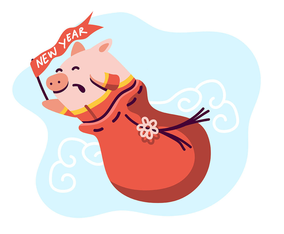 Chinese New Year Pig