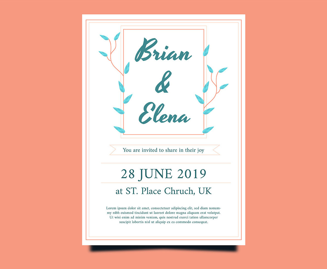 Wedding Invitation Card