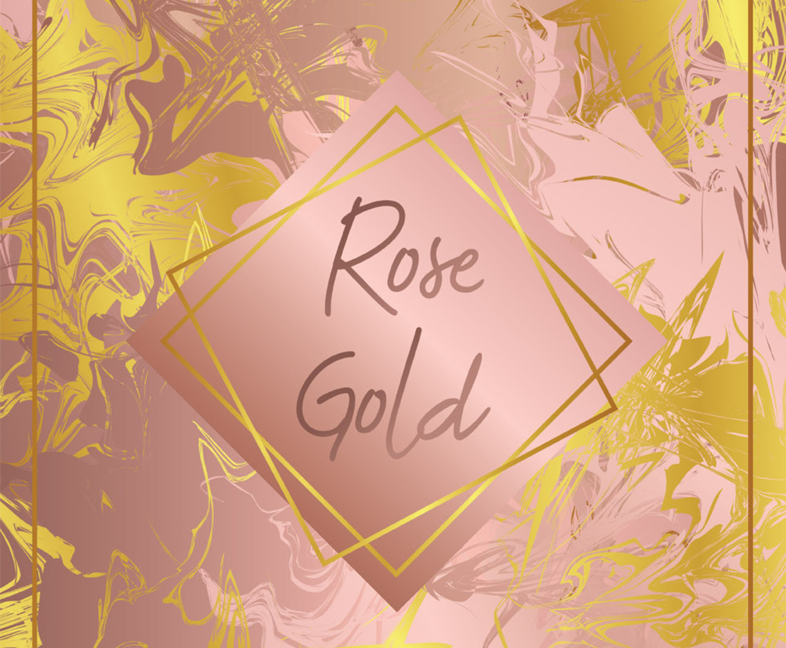 Marble Rose Gold Vector Design