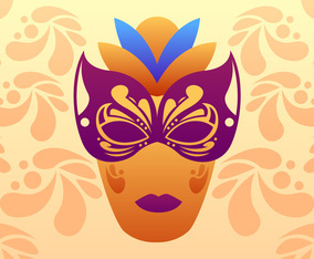 Amazing Carnevale Di Venezia Vectors