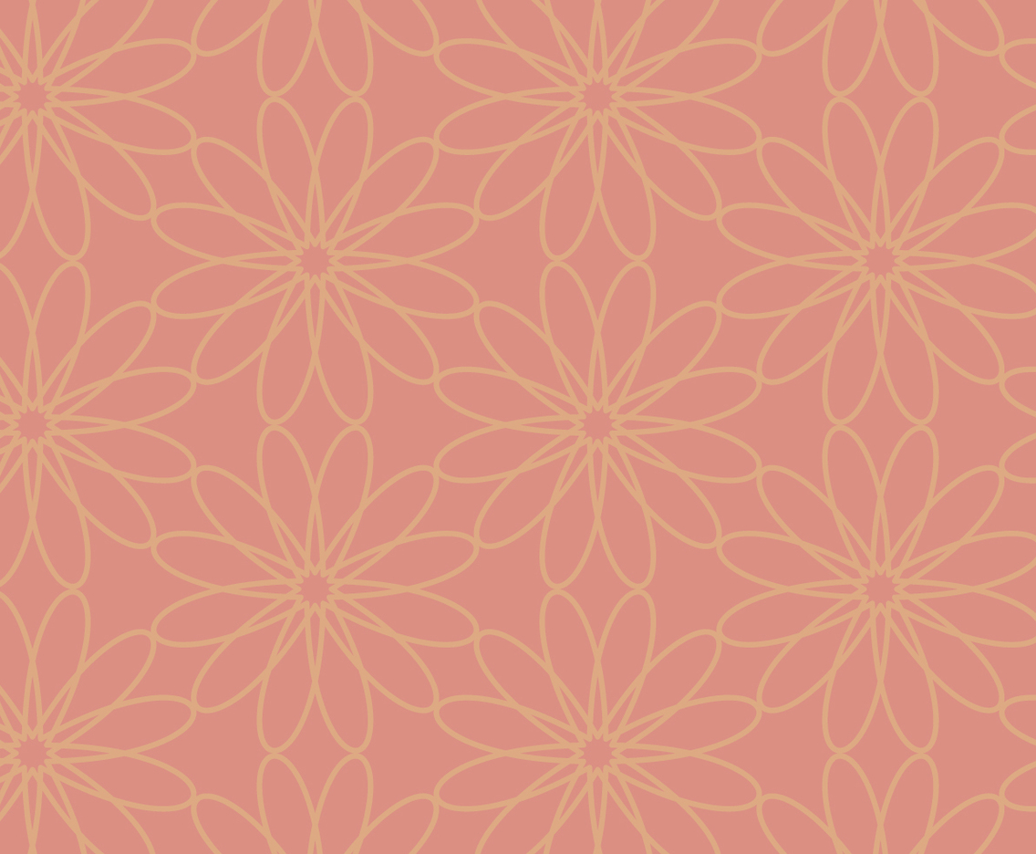 Coral Floral Background