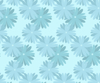 Blue Flower Background