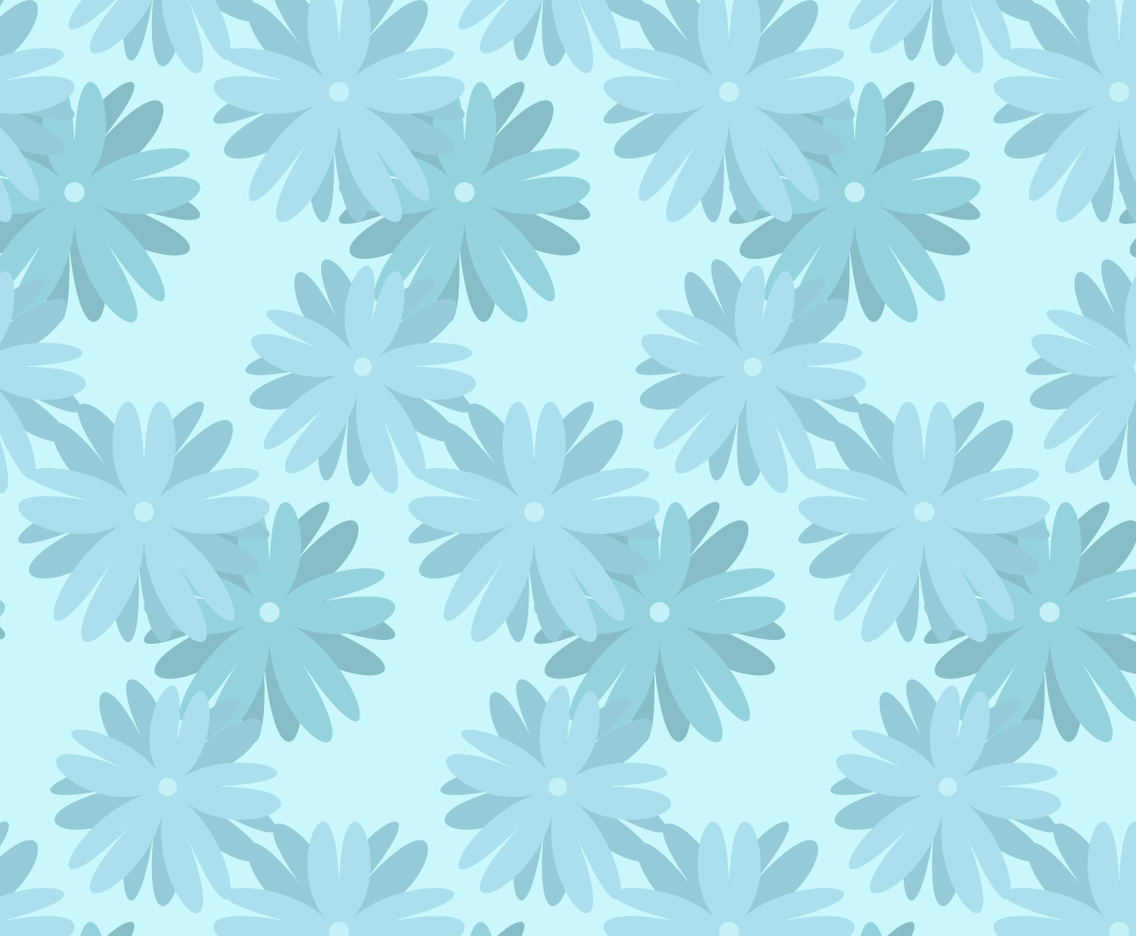 Blue Flower Background