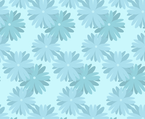 Blue Flower Background