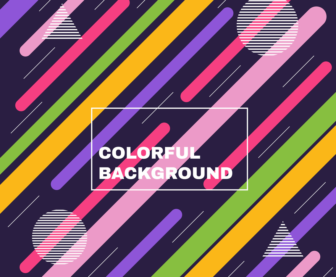 Modern Colorful Background Vector