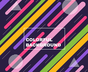 Modern Colorful Background Vector