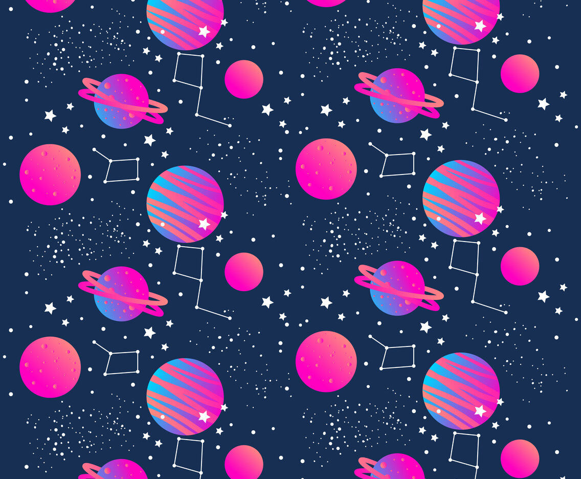 Galaxy Background Vector