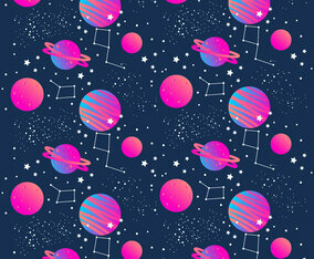 Galaxy Background Vector