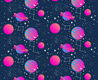 Galaxy Background Vector