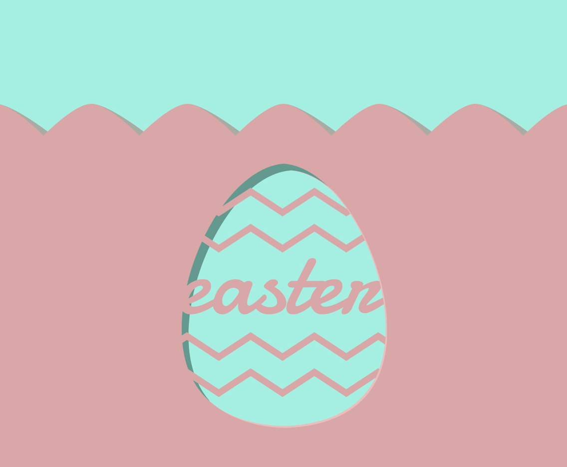 Easter Greeting Card Paper Cutout