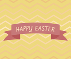 Chevron Background Easter Banner
