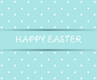 Happy Easter Polkadot Egg Background