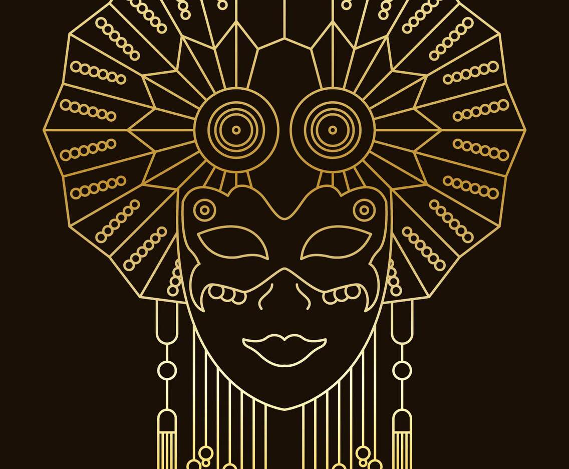 Amazing Carnevale Di Venezia Vector