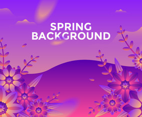 Spring Background Vector