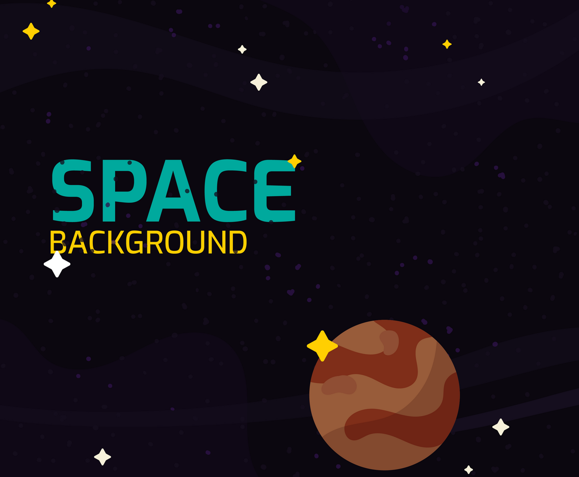 Galaxy Background Vector