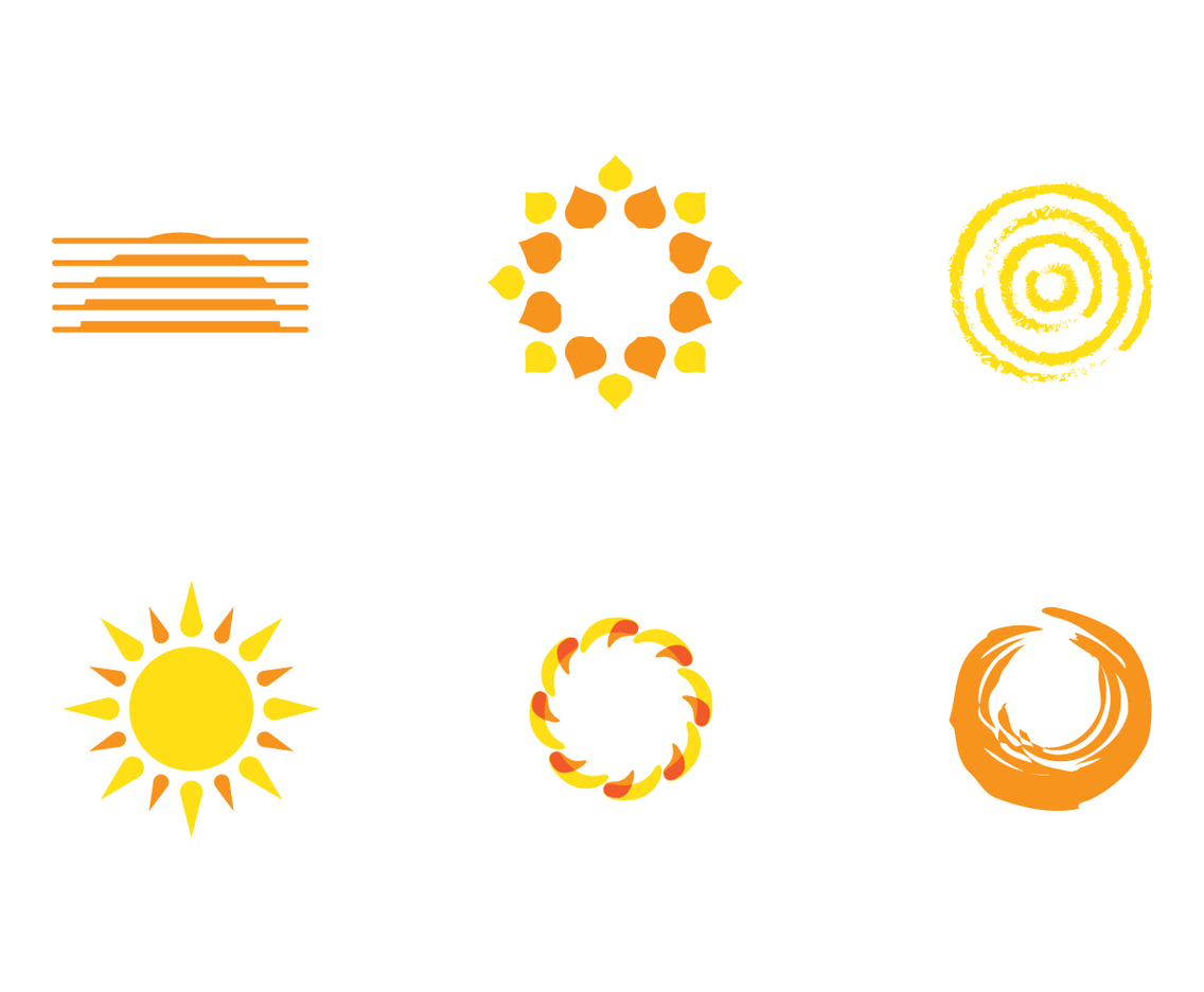 Sun Logo Set