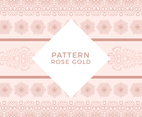 Rosegold Pattern Background