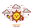 Sun clipart Vector