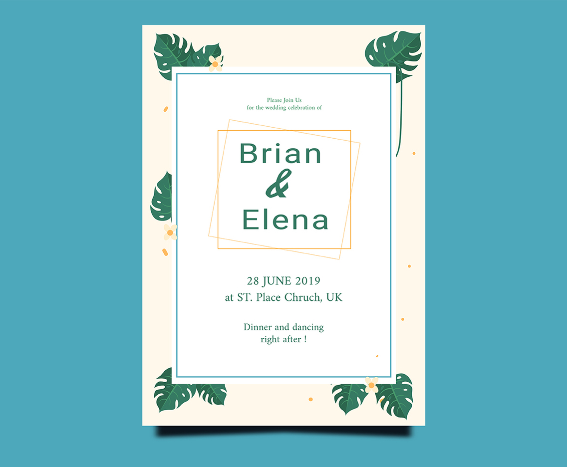 Wedding Invitation Card