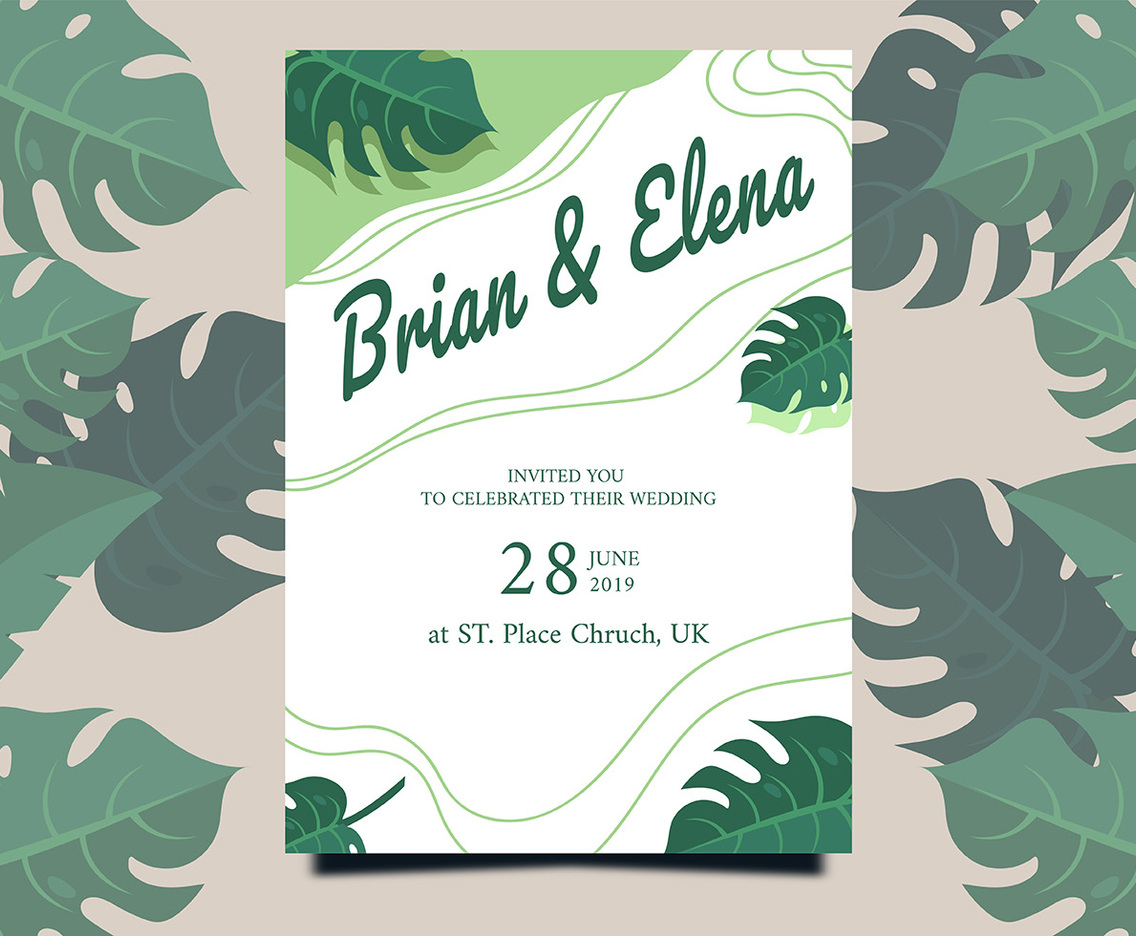 Wedding Invitation Card