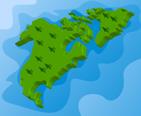 Awesome 3d International Map Vectors