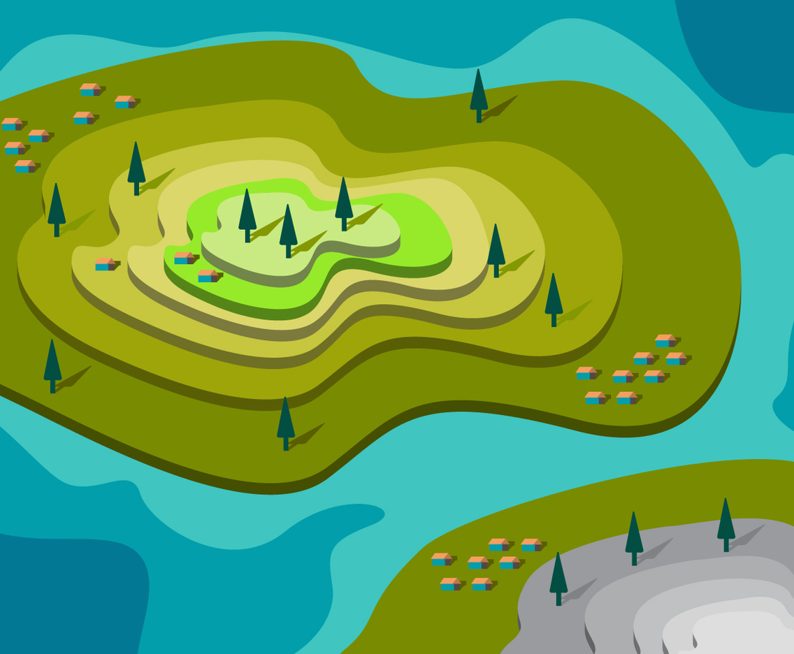 Awesome 3d International Map Vectors