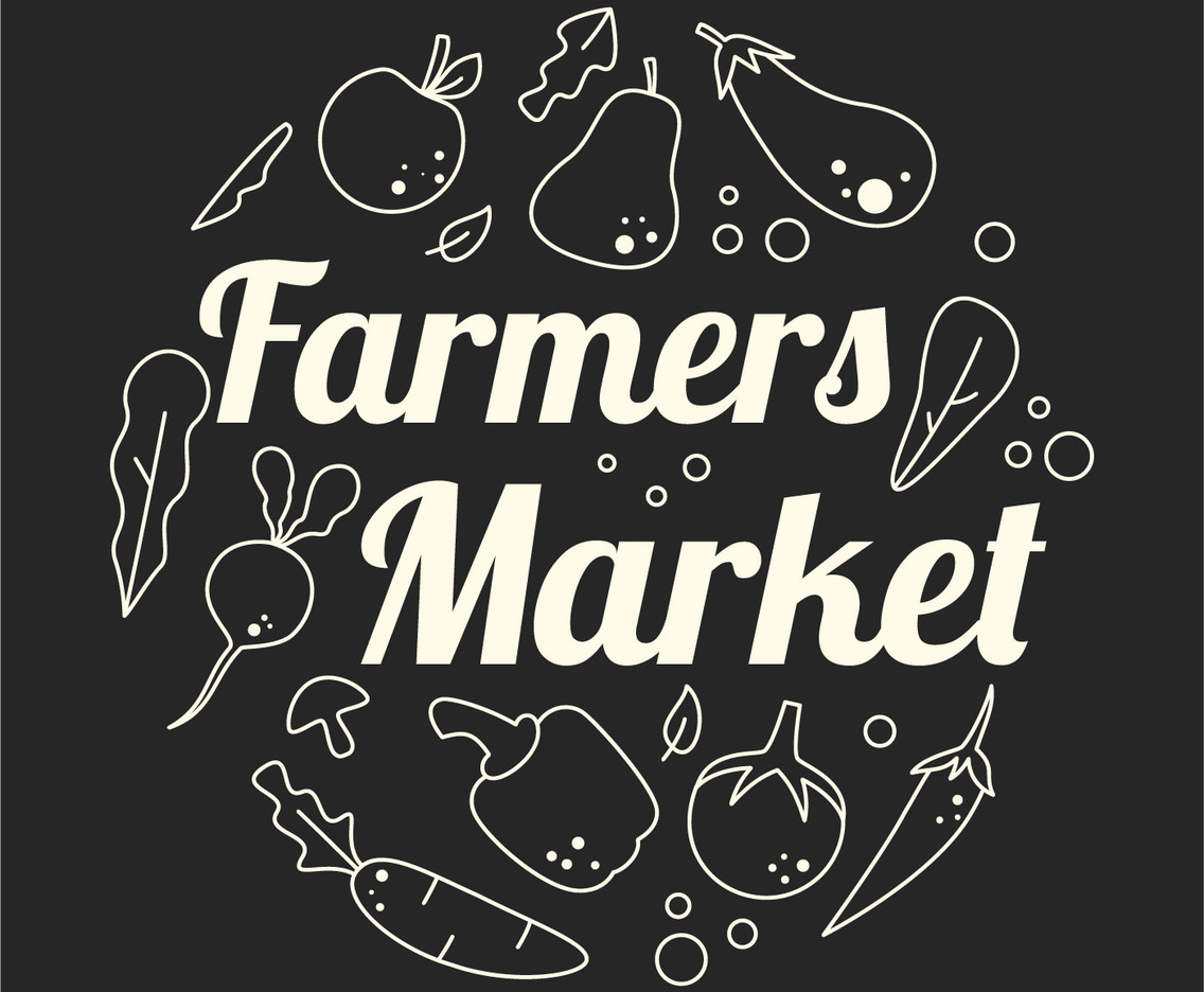 seal flyer design farmers market