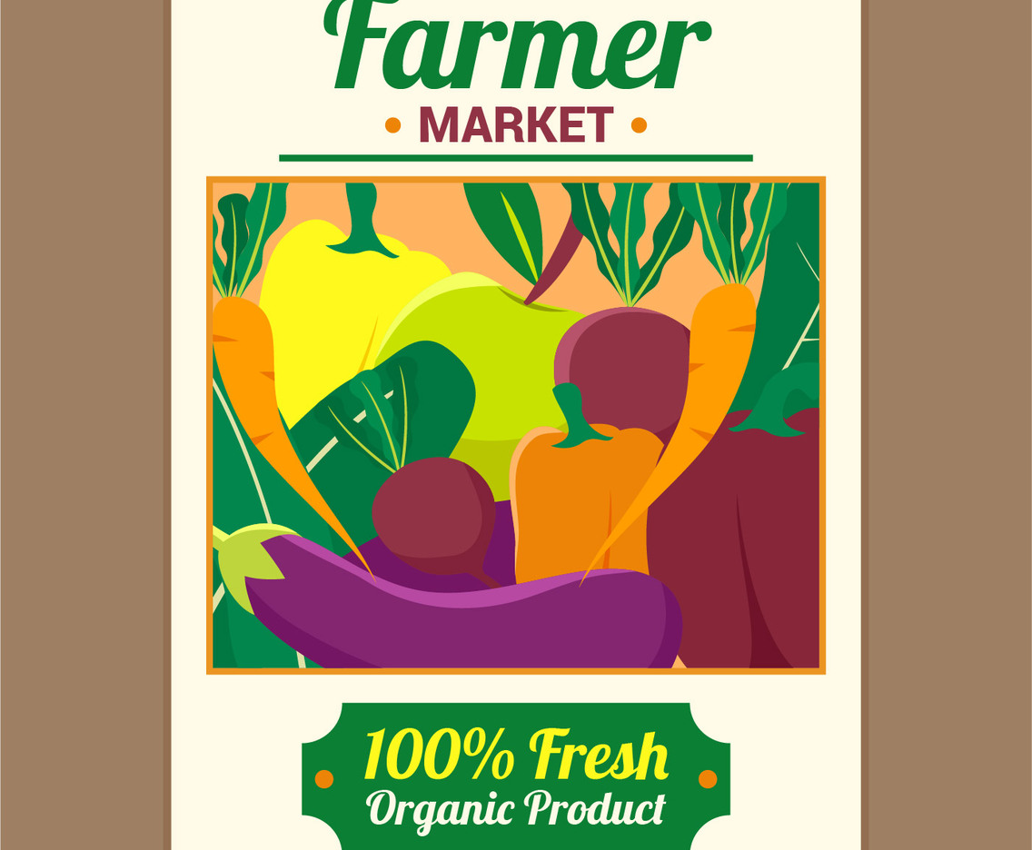 flyer design farmers market
