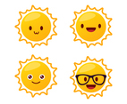 Sun emoticons