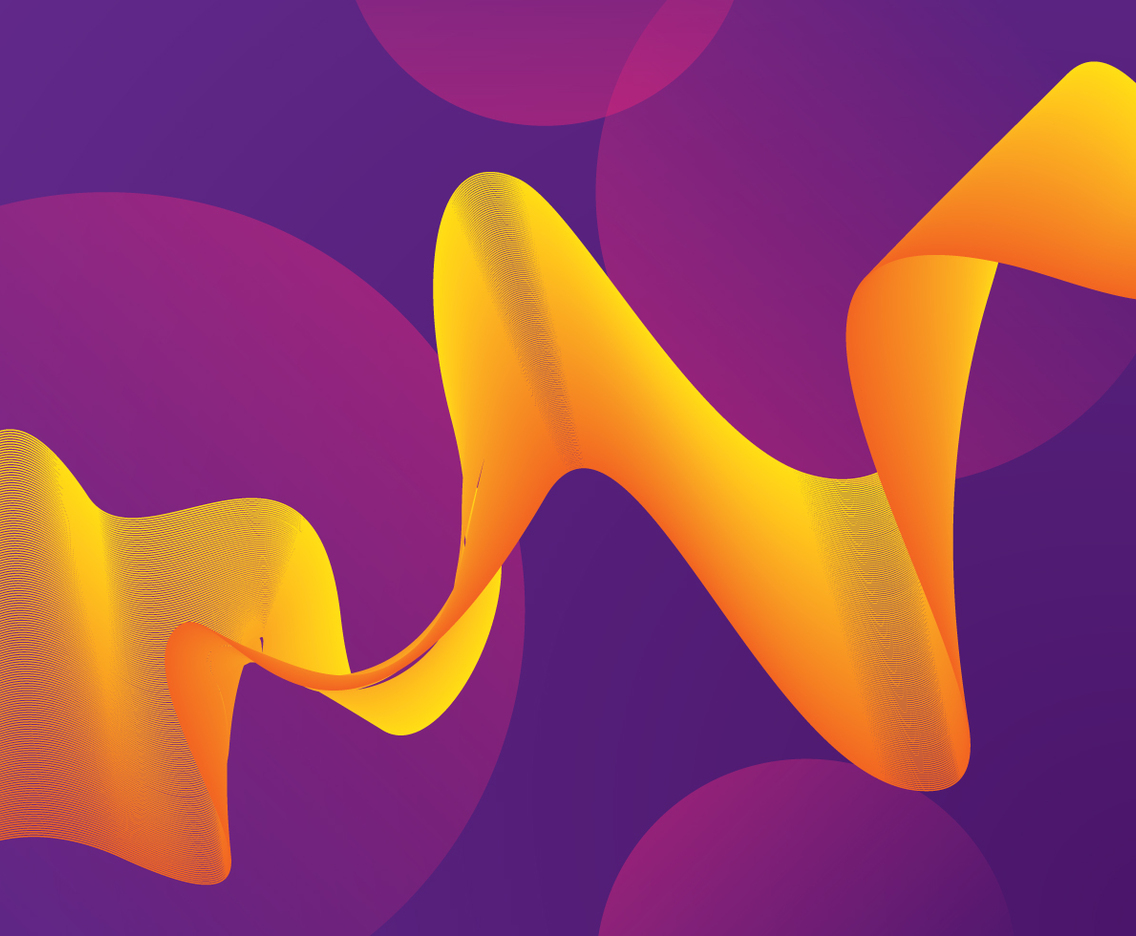 Abstract Wave Background