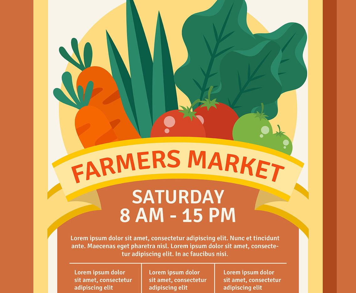 Flyer Design Farmers Market