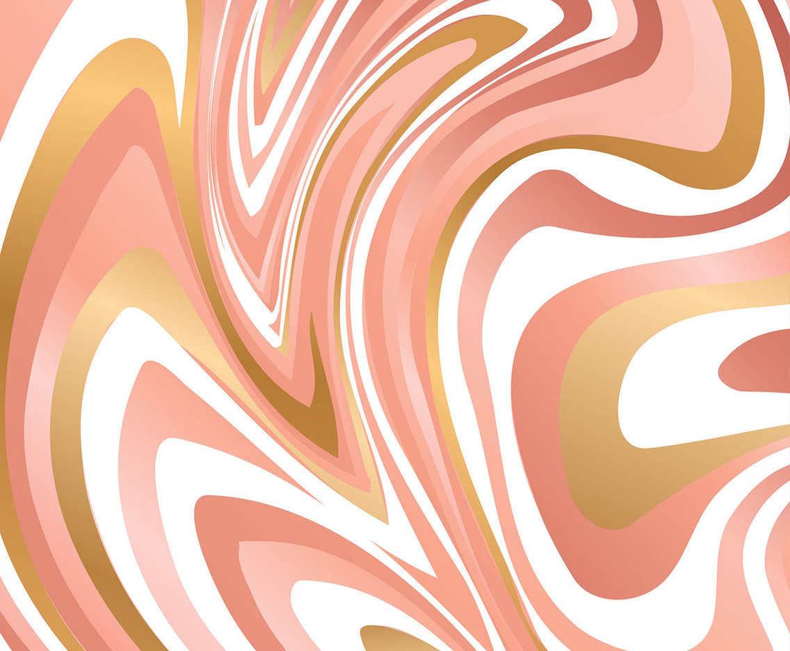 Marble Rose Gold Background Vector