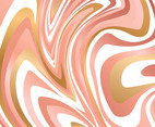 Marble Rose Gold Background Vector