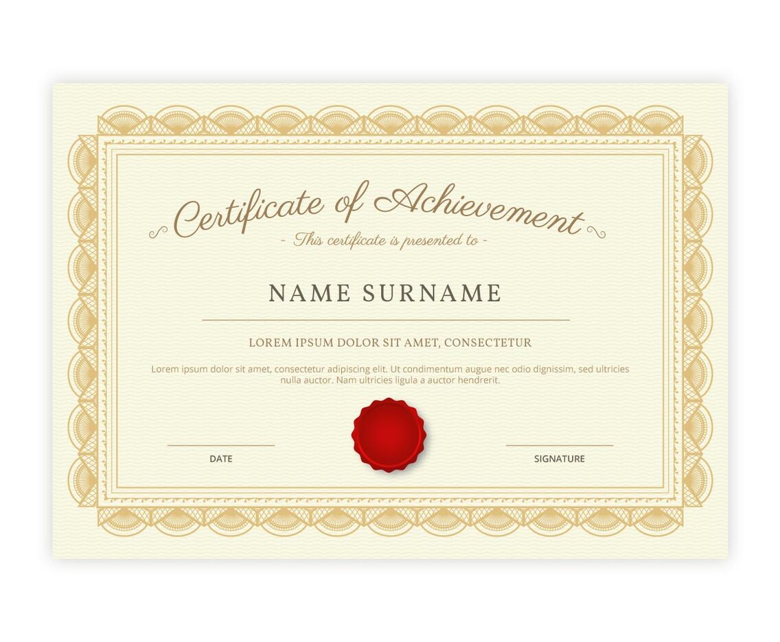Certificate Template