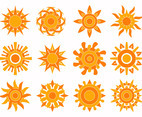 Sun Collection vector