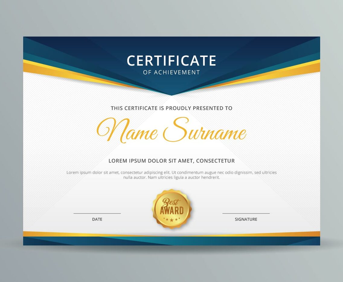 Certificate Template