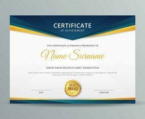 Certificate Template