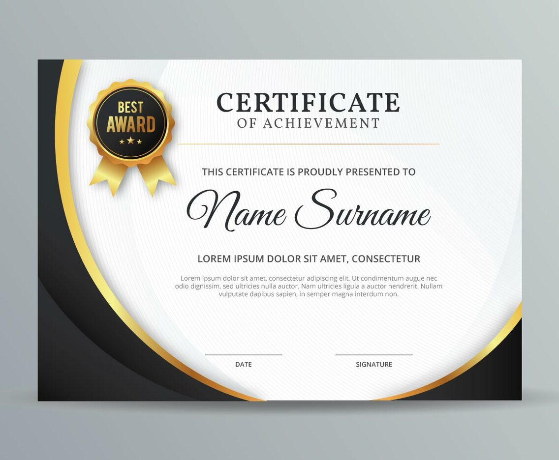 Certificate Template