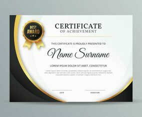 Certificate Template