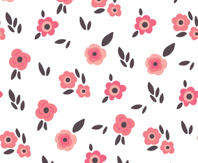 Sweet And Delicate Floral Background