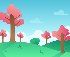 Beautiful Spring Wallpaper Vectors