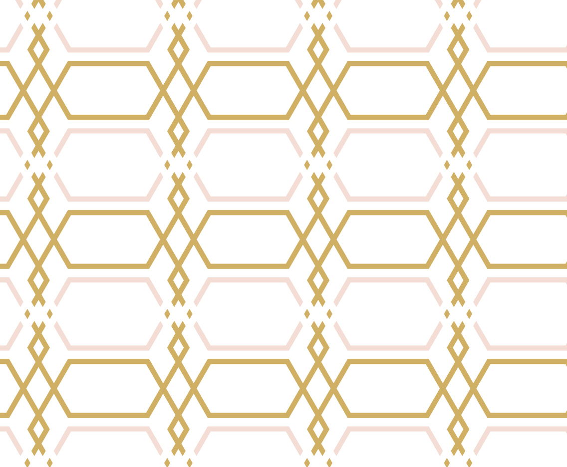 Geometric Rose Gold Pattern Background