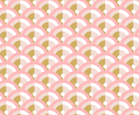 Art Deco Rose Gold Background Pattern