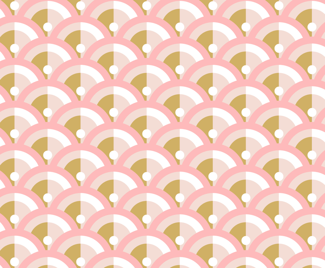 Art Deco Rose Gold Background Pattern