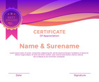 Certificate Template Vector
