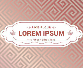 Amazing Rose Gold Background Vector