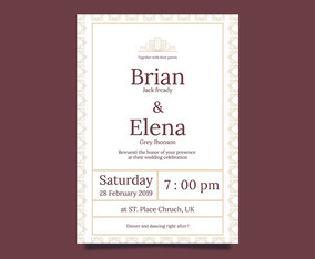 Wedding Invitation Card