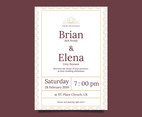Wedding Invitation Card